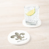 名前をカスタムするを用いる(紋章の)フラ・ダ・リ コースター (側面)