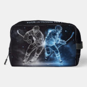 名前をカスタムするアイスホッケー ドップキット (裏面)