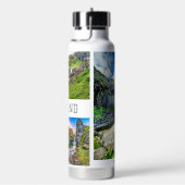 名前をカスタムするアイスランドウォーターフォールズ ウォーターボトル (右面)