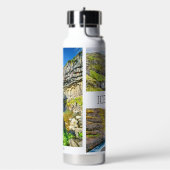 名前をカスタムするアイスランドウォーターフォールズ ウォーターボトル (左面)