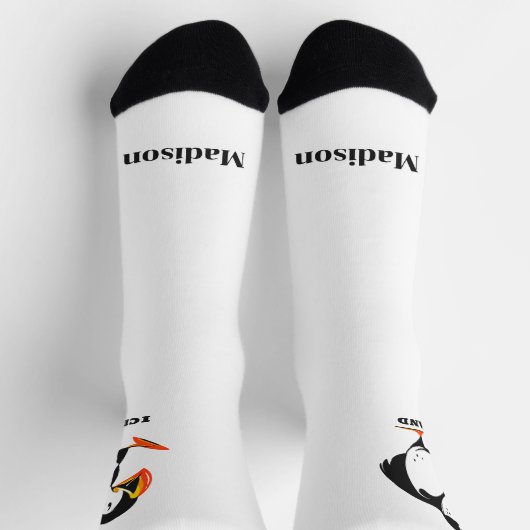 名前をカスタムするアイスランドソックス ソックス (上部)