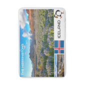 名前をカスタムするアイスランド バスマット (正面縦)