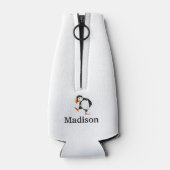 名前をカスタムするアイスランド ボトルクーラー (裏面)