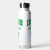 名前をカスタムするアイリッシュ生まれラック ウォーターボトル (左面)