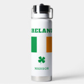 名前をカスタムするアイルランド ウォーターボトル (背面)