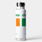 名前をカスタムするアイルランド ウォーターボトル (右面)
