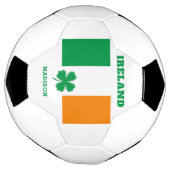 名前をカスタムするアイルランド サッカーボール (回転)