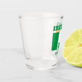 名前をカスタムするアイルランド ショットグラス (左)