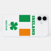 名前をカスタムするアイルランド iPhoneケース (裏面横)