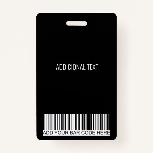 名前をカスタムするアクセスすべてのアクセスパスコンサート バッジ (裏面)