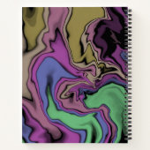 名前をカスタムするアクリル系注文書 ノートブック (裏面)