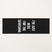 名前をカスタムするアットバックおもしろい ヨガマット (正面(横))