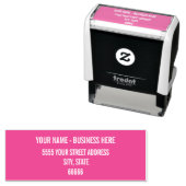 名前をカスタムするアドレスの自動手書きスタンプ色の選択 セルフインキングスタンプ (インサイチュ)