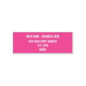 名前をカスタムするアドレスの自動手書きスタンプ色の選択 セルフインキングスタンプ (デザイン)