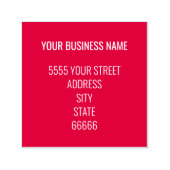 名前をカスタムするアドレスの色の自動手書きスタンプ セルフインキングスタンプ (デザイン)