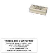 名前をカスタムするアドレスWebサイト電話Eメールあなたのスタンプ ラバースタンプ (押印)