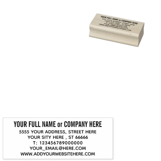 名前をカスタムするアドレスWebサイト電話Eメールあなたのスタンプ ラバースタンプ (押印)