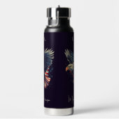 名前をカスタムするアメリカン・イーグル ウォーターボトル (右面)