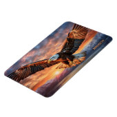 名前をカスタムするアメリカン・イーグル マグネット (左側)