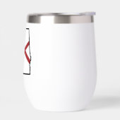 名前をカスタムするアラバマ国旗と州フラワー椿 (左面)