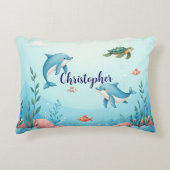 名前をカスタムするアンダーザシー アクセントクッション (正面)