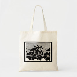 名前をカスタムするアンティークレース柄トートバッグ トートバッグ