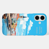 名前をカスタムするアヴェイロポルトガル Case-Mate iPhoneケース (裏面 (横))