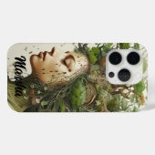 名前をカスタムするアースデイウーマンデザイン Case-Mate iPhoneケース (裏面 (横))