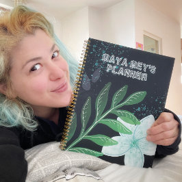 名前をカスタムするアート12ヶ月プランナー プランナー手帳