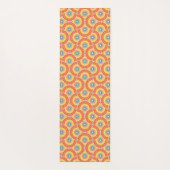 名前をカスタムするアールデコエーゲアンサマーラジアントマンダラ ヨガマット (裏面)