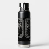 名前をカスタムするアールデコ ウォーターボトル (左面)