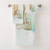 名前をカスタムするイエロー・ラブラドール・レトリーバーペットドッグ バスタオルセット (インサイチュ)