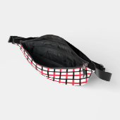 名前をカスタムするイギリス国旗 ファニーパック (見開き)