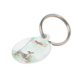 名前をカスタムするイタリアングレイハウンドペット ペット ネームタグ