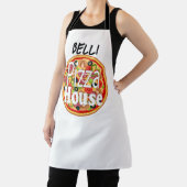名前をカスタムするイタリアンピザハウスアダルトエプロン エプロン (インサイチュ)