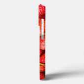 名前をカスタムするイチゴの電話ケース Case-Mate iPhoneケース (裏面 / 左)