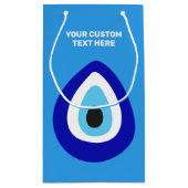 名前をカスタムするイブナルアイナザリアムレット スモールペーパーバッグ (裏面)