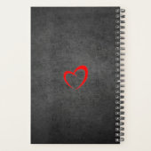 名前をカスタムするインフィニティラブユーより毎週の毎月 プランナー手帳 (裏面)