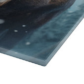 名前をカスタムするウィンタームース カッティングボード (角)