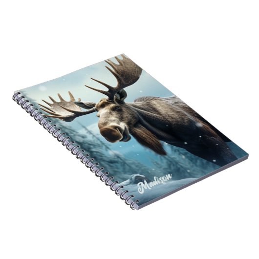 名前をカスタムするウィンタームース ノートブック (右側)
