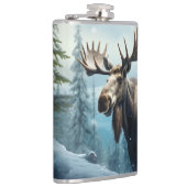 名前をカスタムするウィンタームース フラスク (右)