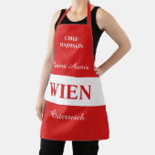 名前をカスタムするウィーン – ウィーン エプロン (インサイチュ)