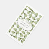 名前をカスタムするウェルカムグリーンティーカップブランチ (コーナー)