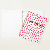 名前をカスタムするウォーターハートアート プランナー手帳 (ディスプレー)