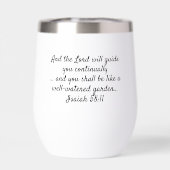 名前をカスタムするエイプリル誕生月花クリスチャン (背面)