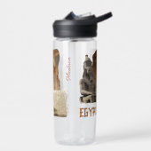 名前をカスタムするエジプト写真集 ウォーターボトル (左面)