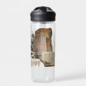 名前をカスタムするエジプト写真集 ウォーターボトル (正面)