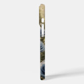 名前をカスタムするエンチャントブルーバラロマンチックフローラ Case-Mate iPhoneケース (裏面 / 左)