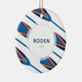 名前をカスタムするオアーズクリモダンスマス セラミックオーナメント (右)