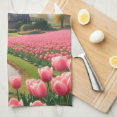 名前をカスタムするオランダウィンドミルズ キッチンタオル (四つ折り)